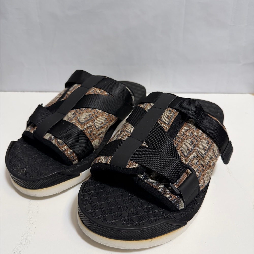 Dior Alpha sandals in because and black Dior Oblique Sandals Men’s size 11